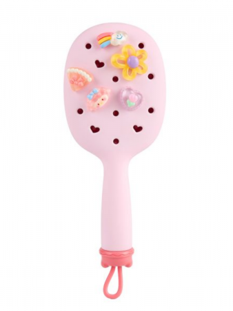 Набор украшений для расчески Радуга Solomeya Set of charms for hair brush Rainbow, 5 шт